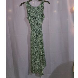 Motherhood, Blue, Black, White, Dress, Size: M